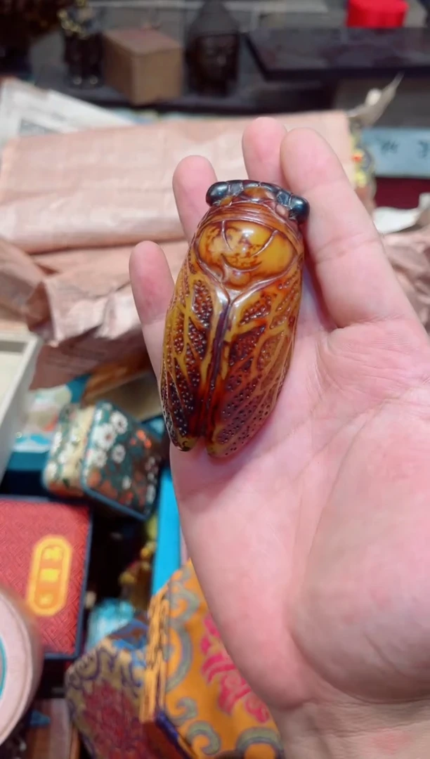 未镶嵌蜜蜡裸石B瑞哥专属高端精品28