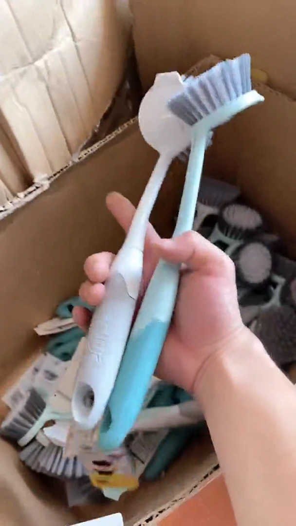 塑料A034大鹏锅刷发2根