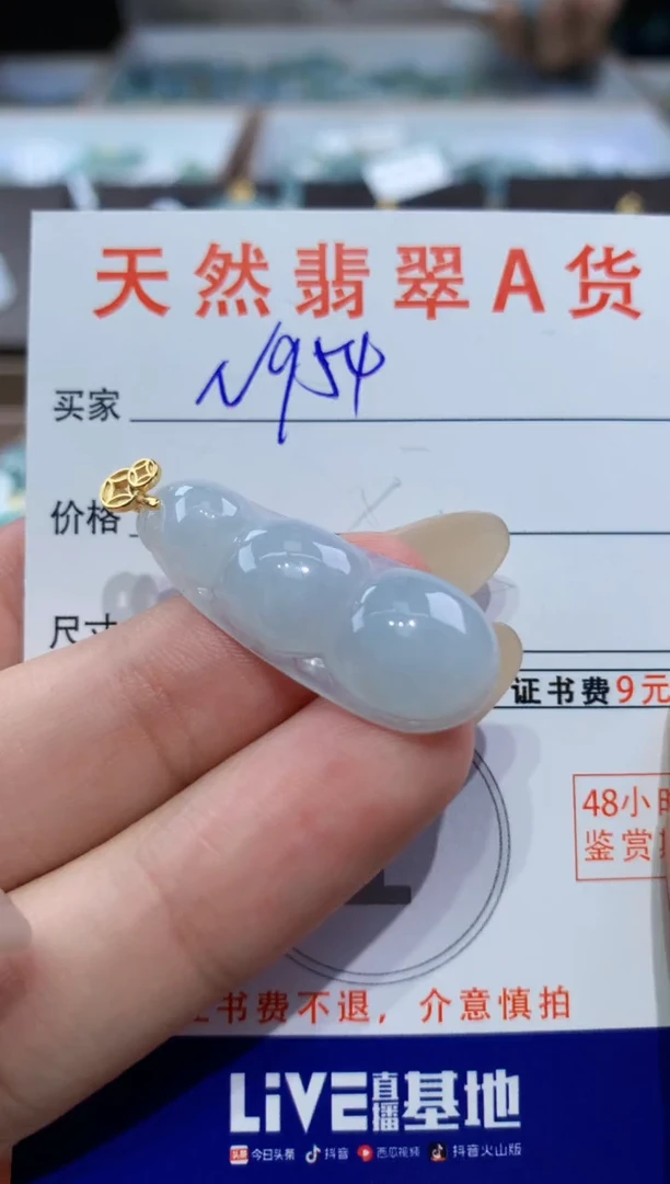 颈饰未镶嵌翡翠天然缅甸翡翠A货挂件