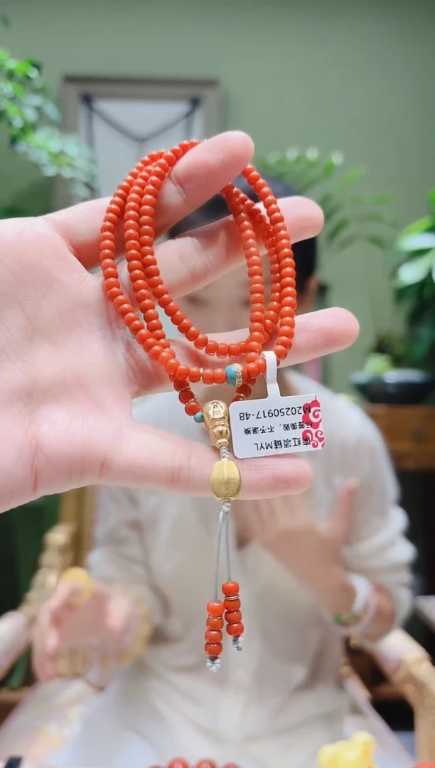 银S925镶嵌项链南红玛瑙南红项链MYL0917-48多样性发货