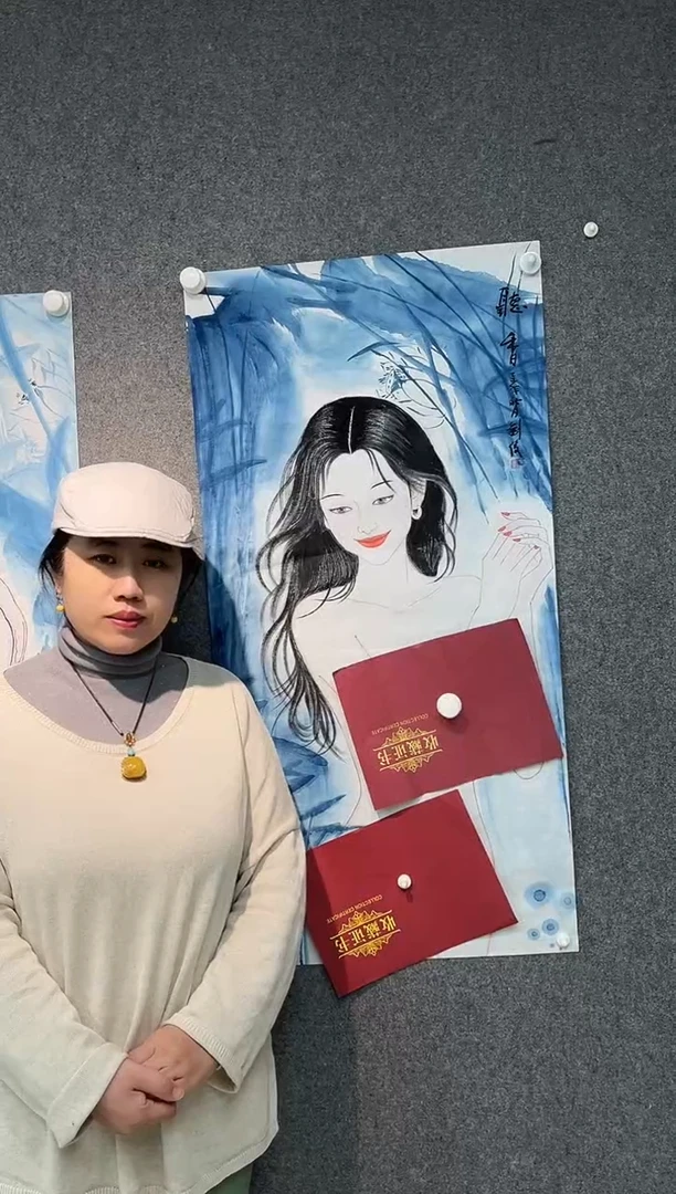 国画刘俊老师三尺