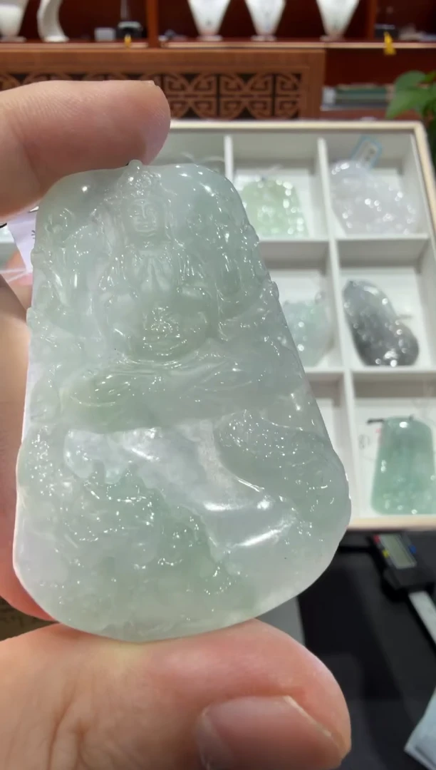 未镶嵌挂件翡翠A货翡翠多样性孤品