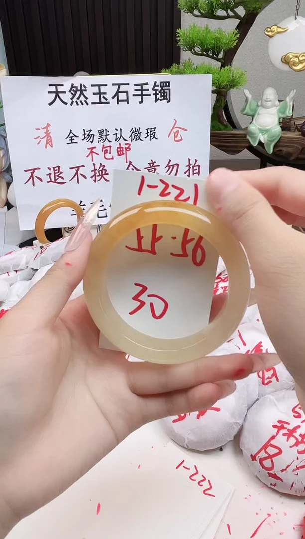 石英质玉手镯未镶嵌1-221