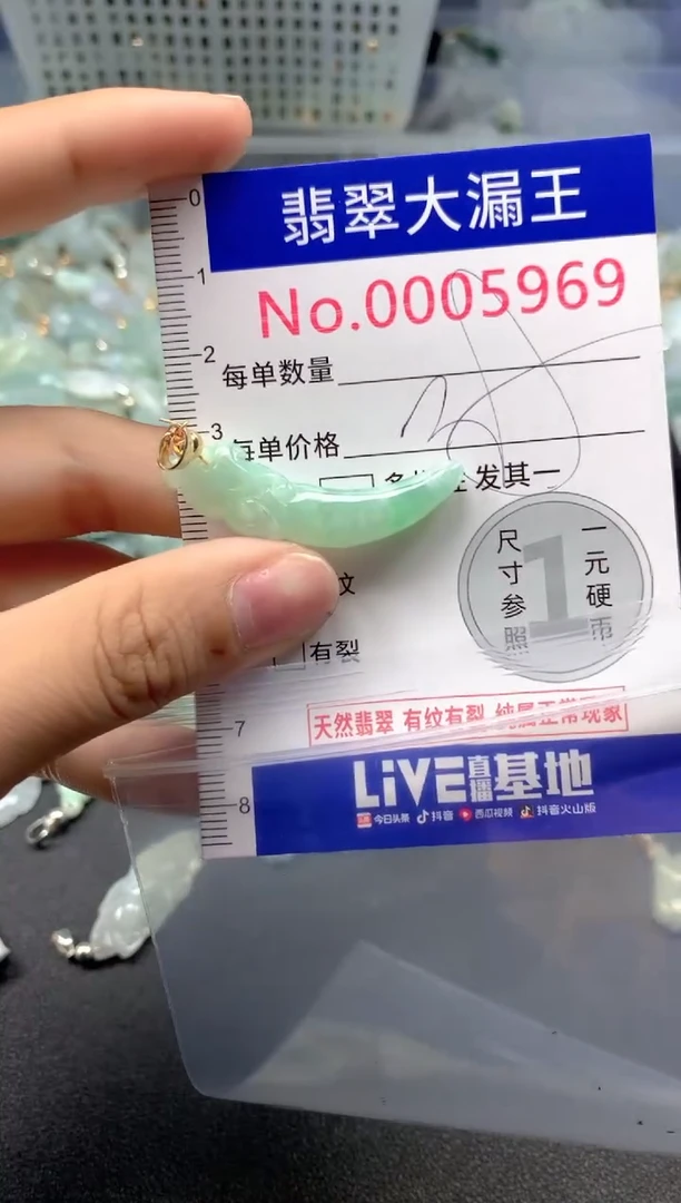 颈饰未镶嵌翡翠5969