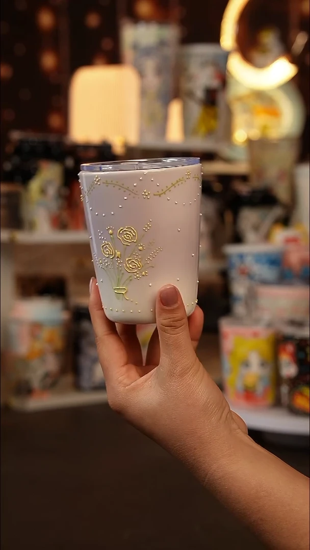 (玉泥）景德镇手工手绘文创陶瓷杯