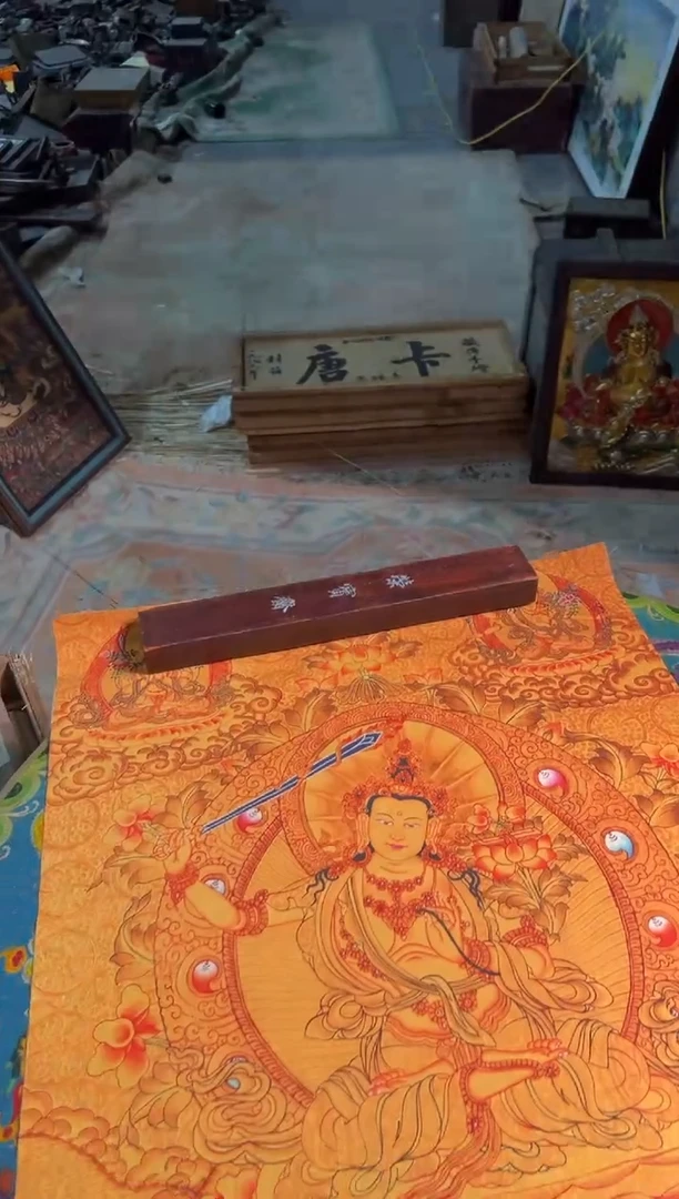 卷轴画卷轴画奥奥的唐卡