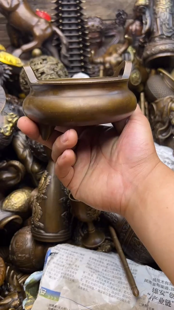 精美铜器，点击下单