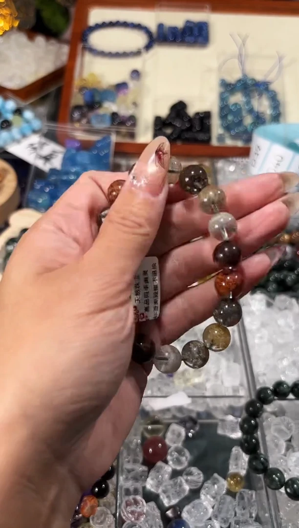 【闪购商品】水晶手链未镶嵌d46特级四季手串拍2