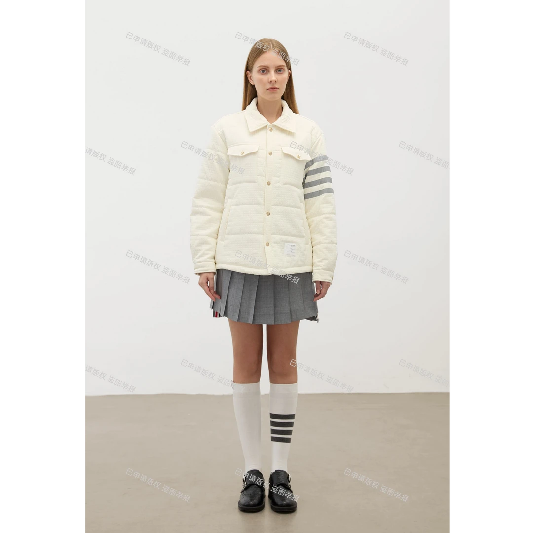 【WGD】秋冬男女同款衬衫式保暖羊毛外套T999