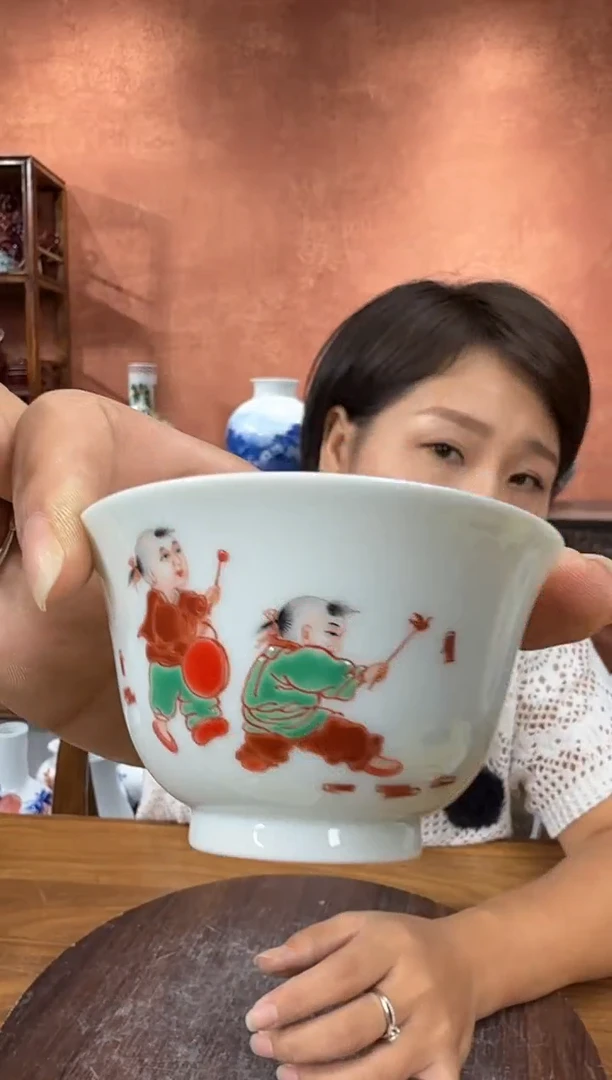 吴义松陶盟手绘陶瓷编码：1144