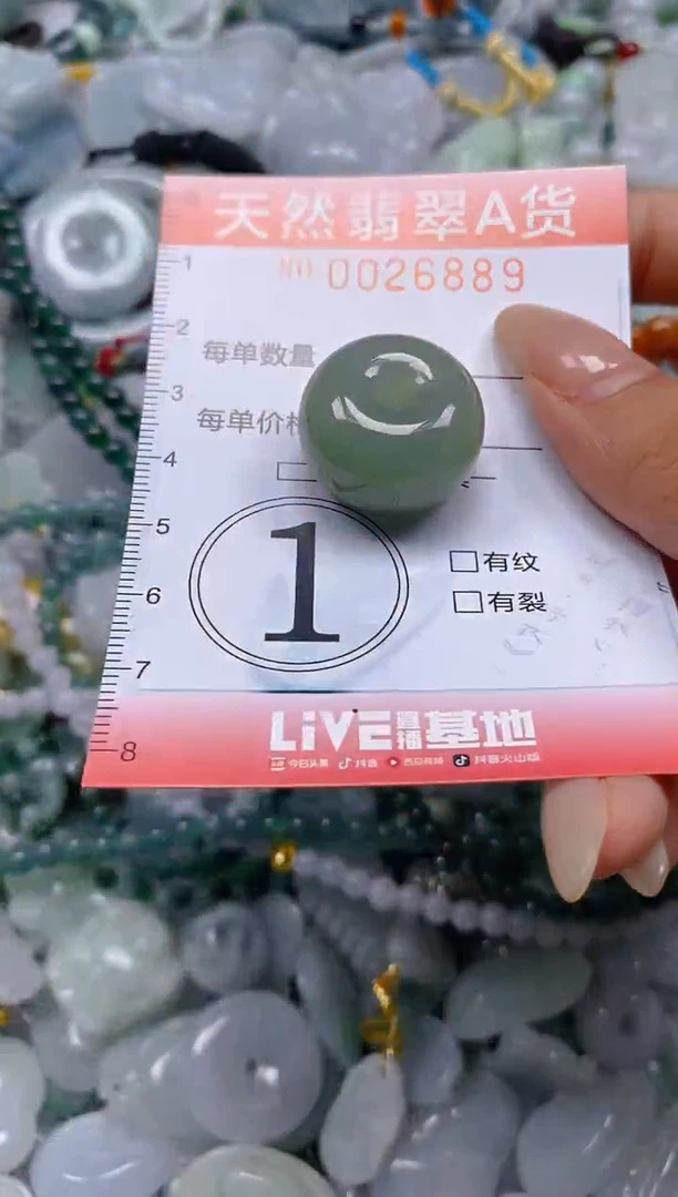 翡翠未镶嵌颈饰闪购0026889