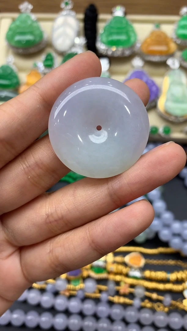 翡翠未镶嵌颈饰108-中国好珍宝