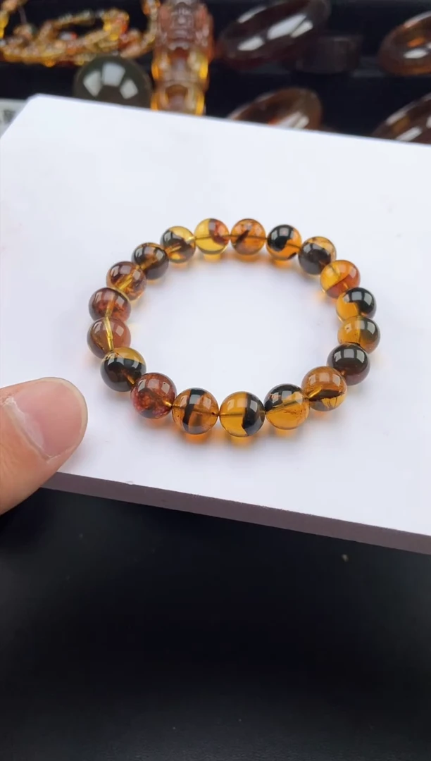 【闪购商品】琥珀手链未镶嵌药珀手串