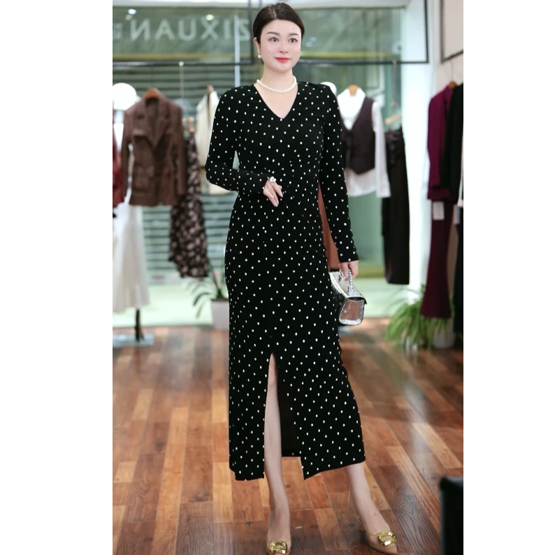 【索幂SOMI】2025秋冬新品时尚气质修身显瘦款高定连衣裙集合