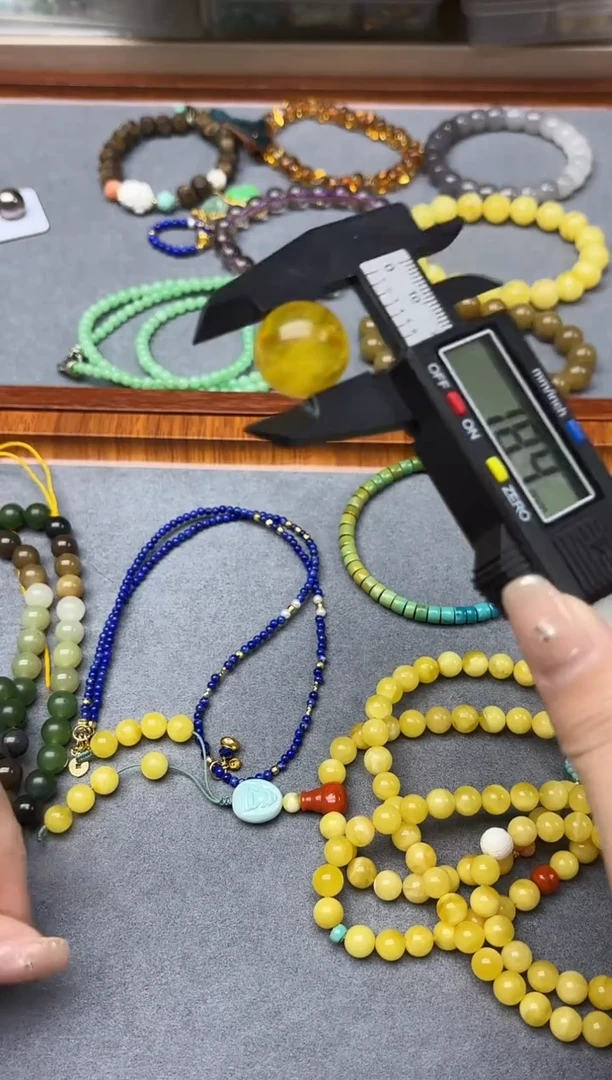 裸石蜜蜡未镶嵌蜜蜡单珠配饰GW