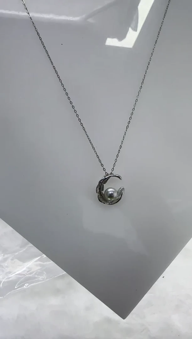 【闪购商品】海水珍珠DA银S925镶嵌c1281 套链