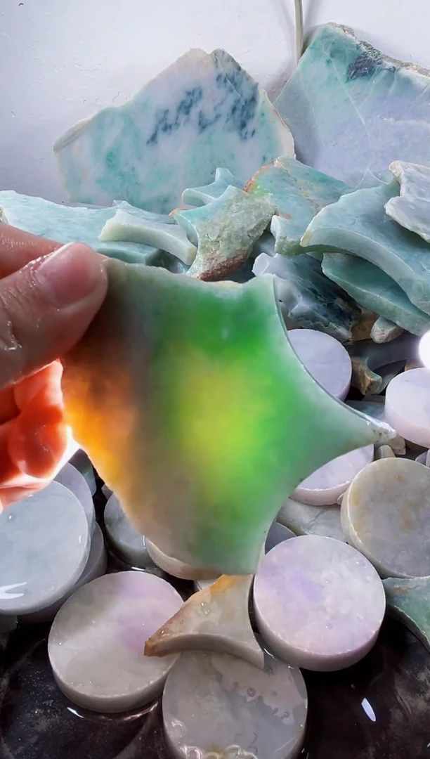 颈饰未镶嵌翡翠纯天然缅甸A货翡翠