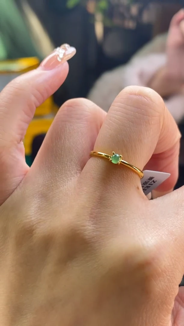 颈饰银S925镶嵌翡翠净货18845