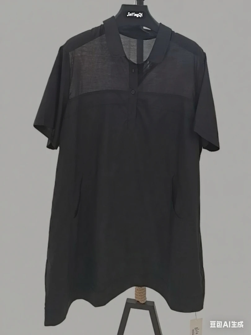 25018一生水夏季大码女装一手长短袖时尚休闲透气