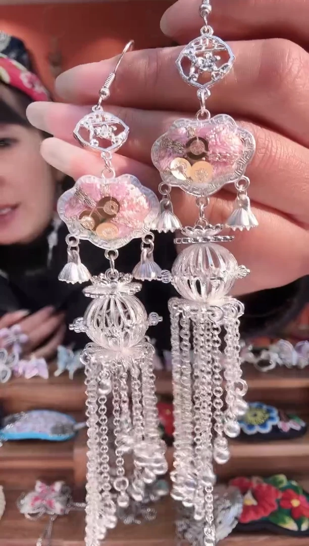 织绣长红绣艺坊刺绣耳环12