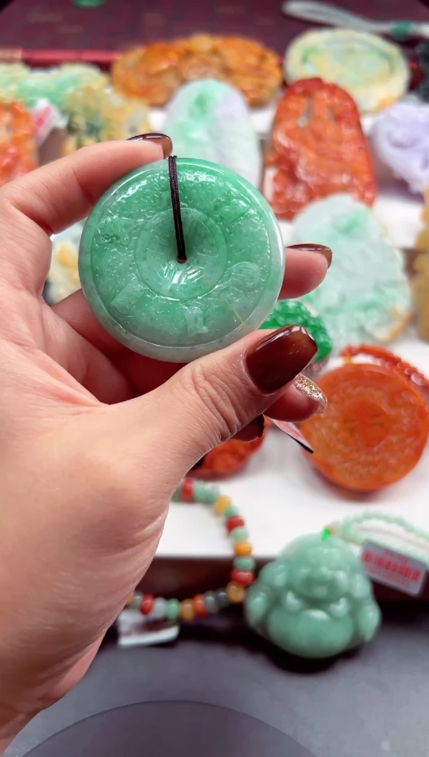 吊坠(不含链)未镶嵌翡翠22