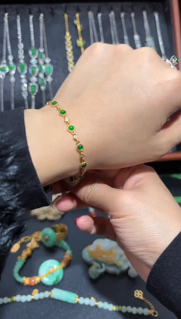 【闪购商品】翡翠颈饰银S925镶嵌蛋面/支持复检/一件