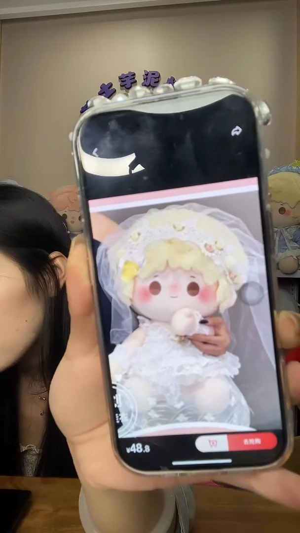 40cm坐姿站姿婚纱47号链接