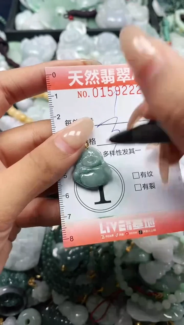 翡翠未镶嵌颈饰闪购0159222