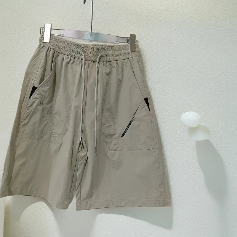 【28520-卡灰】青少年棉布工装五分裤