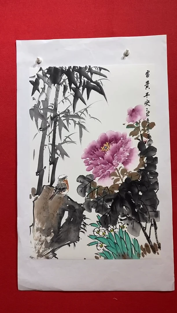 国画NYQ国华纯手绘 xia