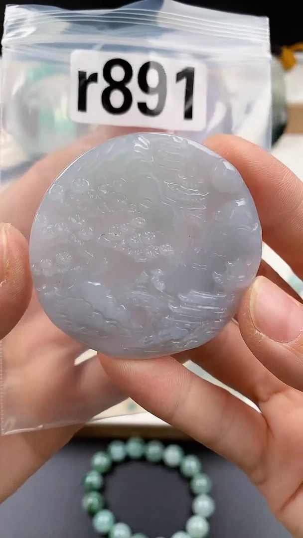 颈饰未镶嵌翡翠天然翡翠吊坠挂件