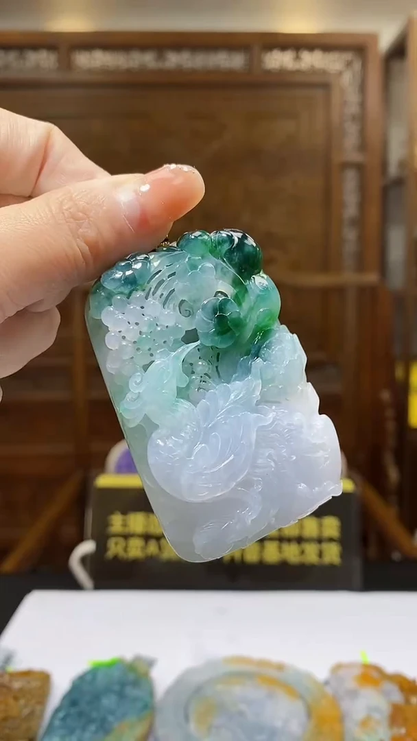 未镶嵌定制翡翠12/1103/W/凤凰