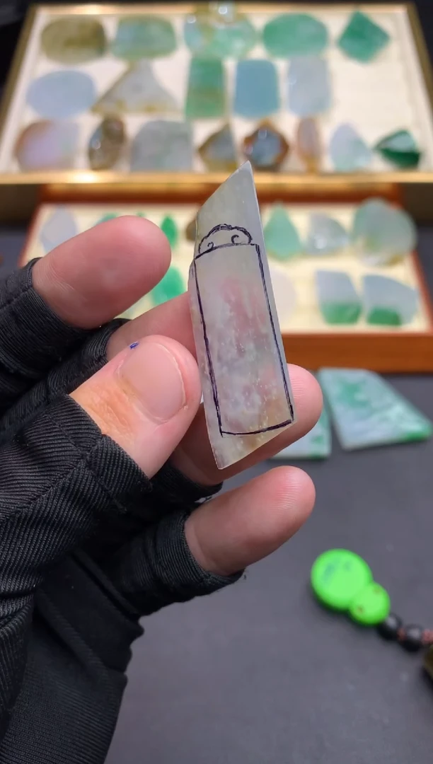 定制翡翠未镶嵌走**端 天然翡翠裸石（含工费）