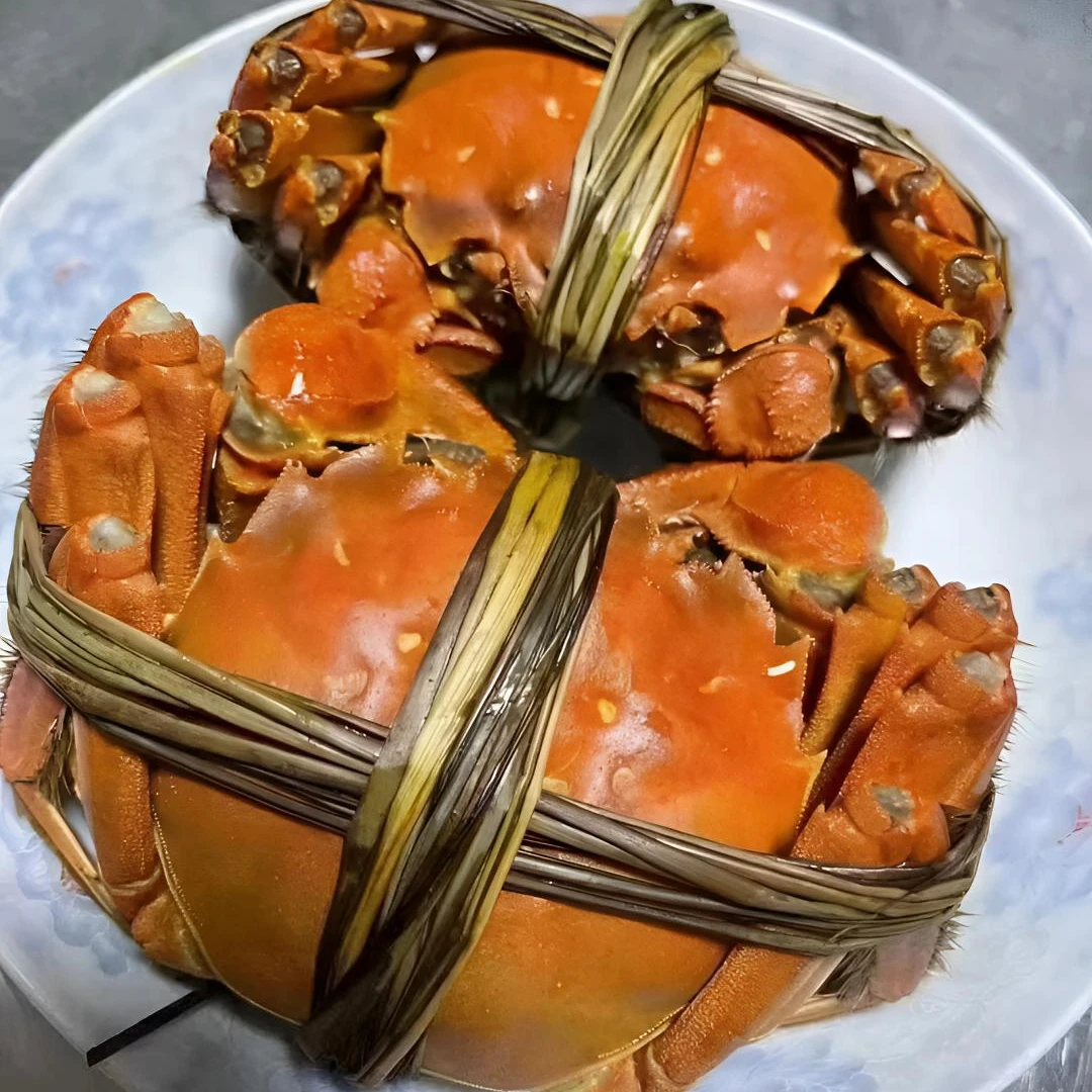 【活蟹】苏州河蟹全母蟹2.9-3.2两8/10只礼盒装海鲜