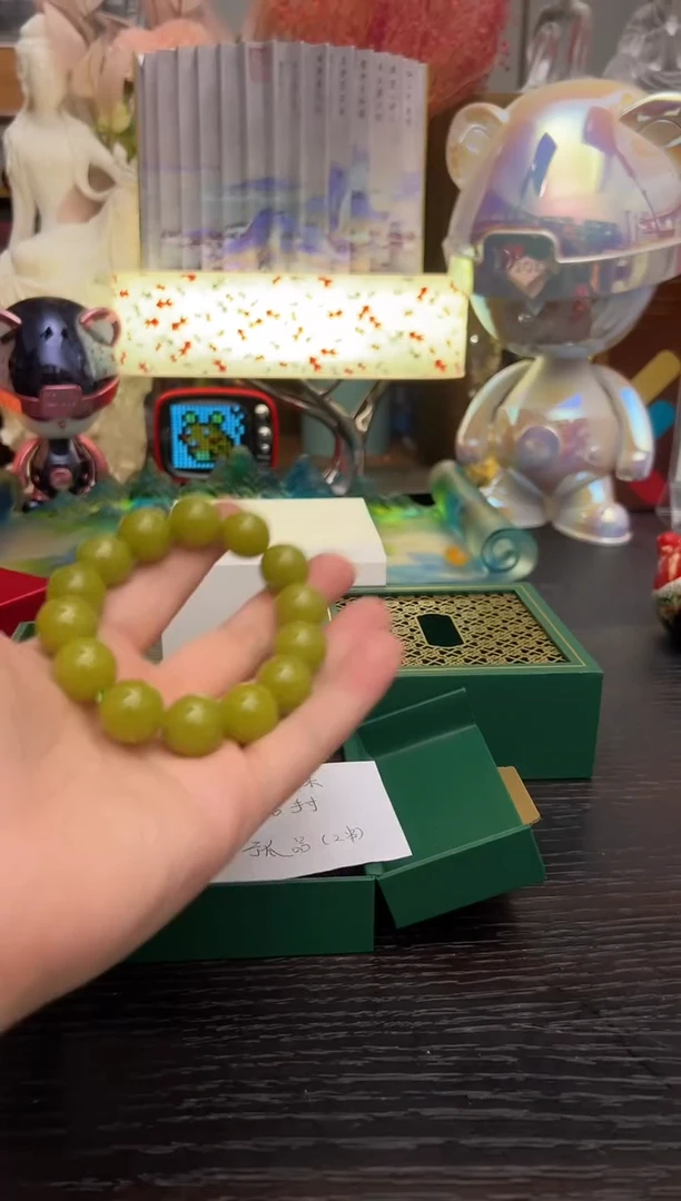 夜明珠1.6手串孤品