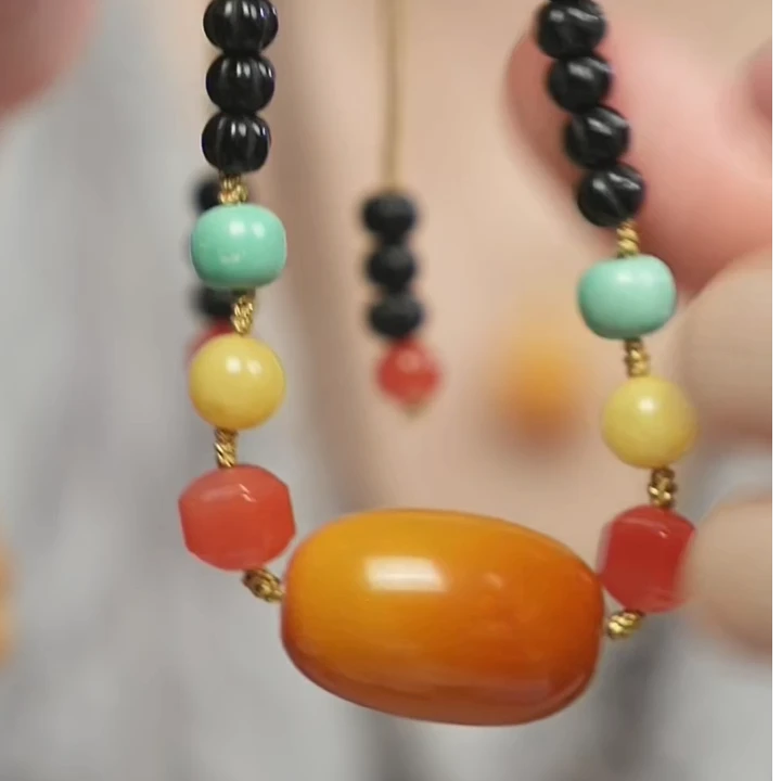 【不二】蜜蜡DIY项链
