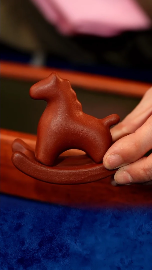 紫砂 宜兴紫砂 木马