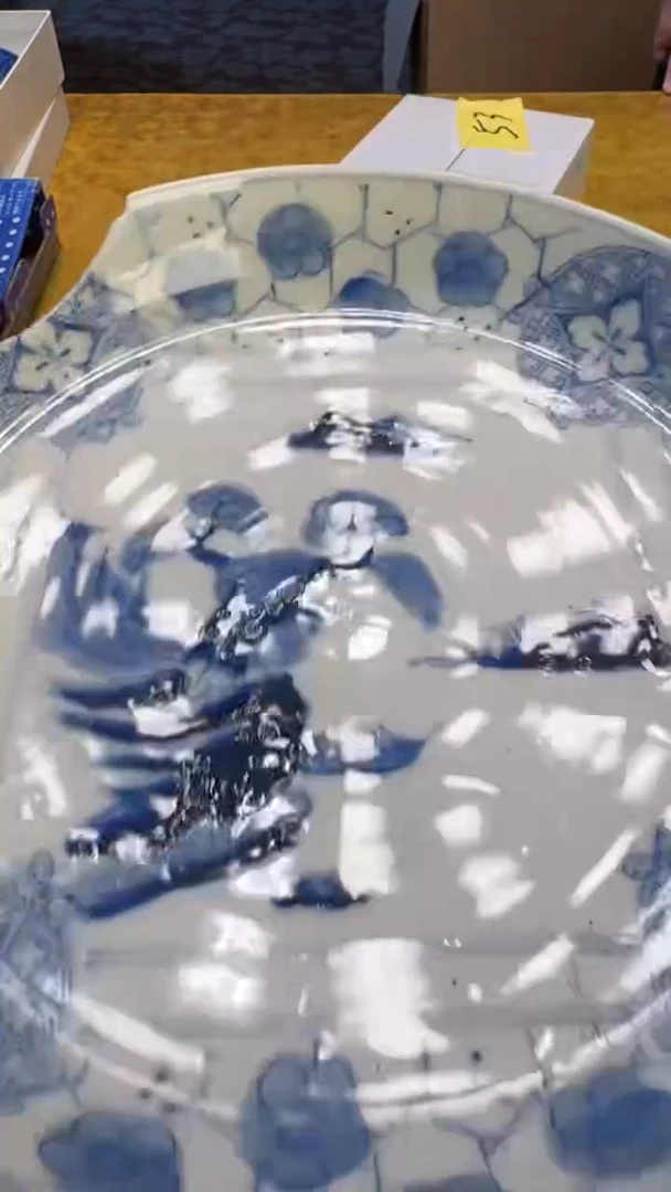 瓷器瓷瑕疵老破旧53仓三件碗