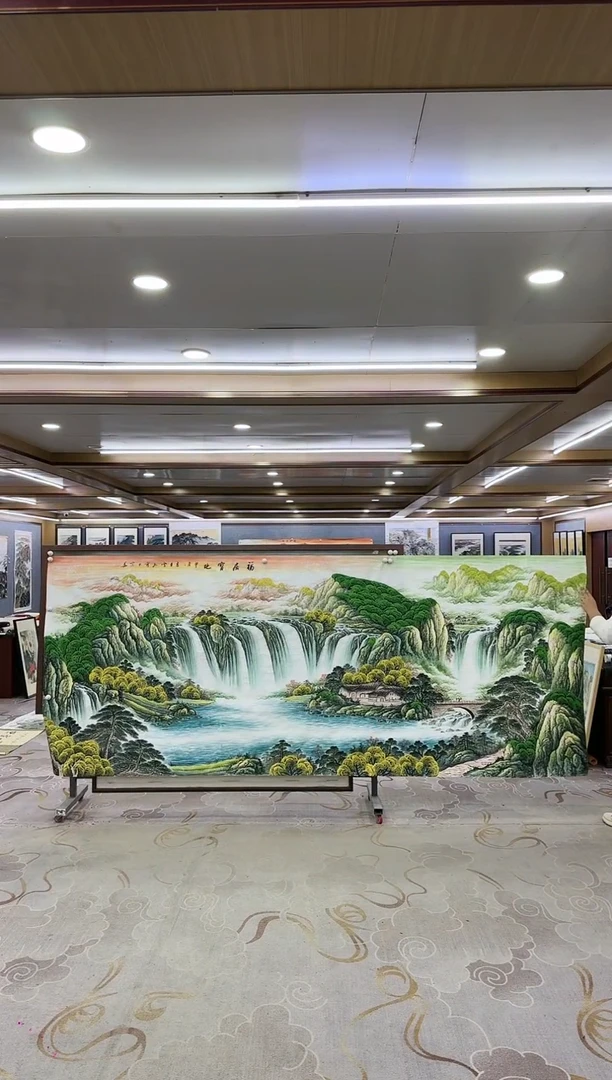 绘画G-刘雪红-大丈二-山水国画
