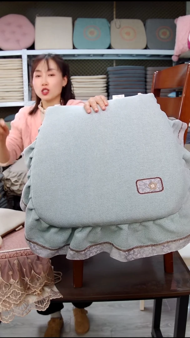 布雪尼尔宽边淡轻：绿色4个