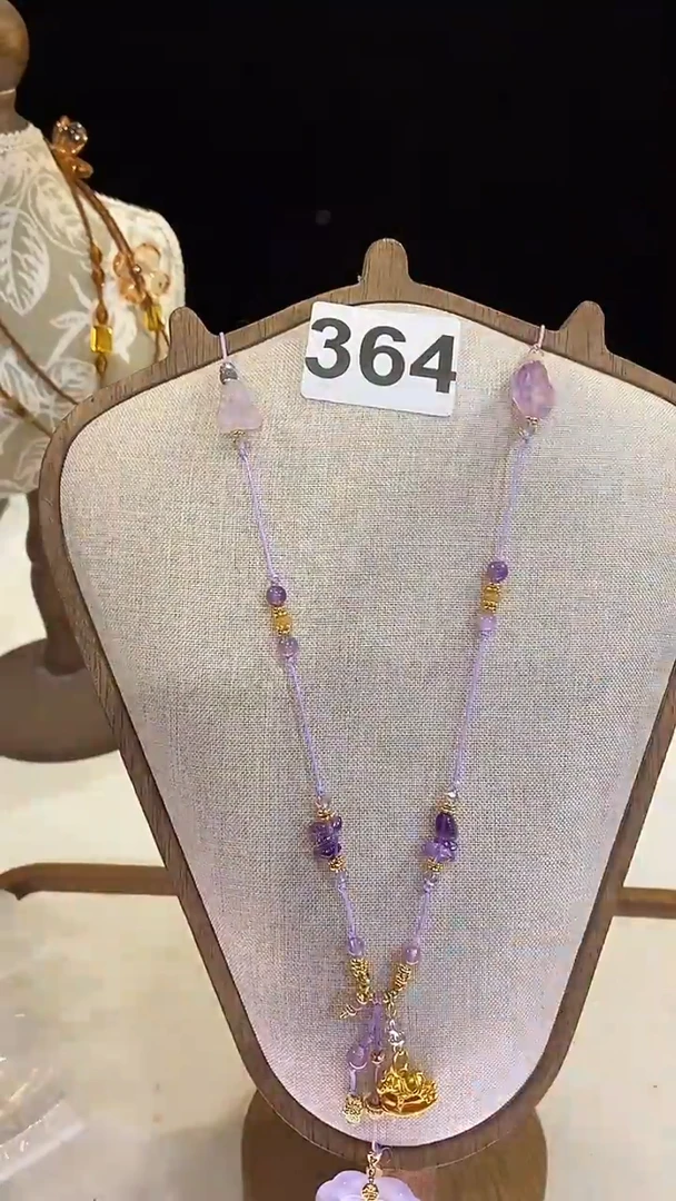 项链钛钢淡水珍珠364