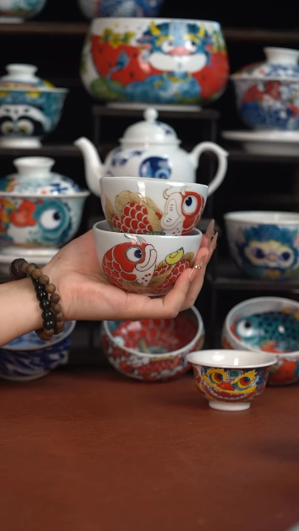 昨明陶瓷     茶杯