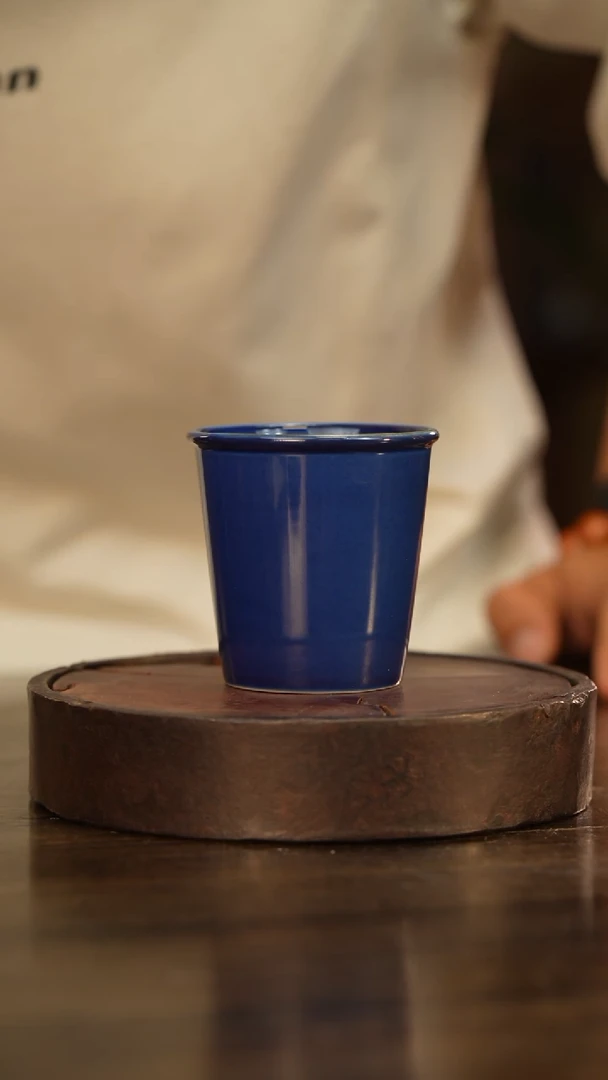 杯58柴房陶瓷柴烧可乐杯