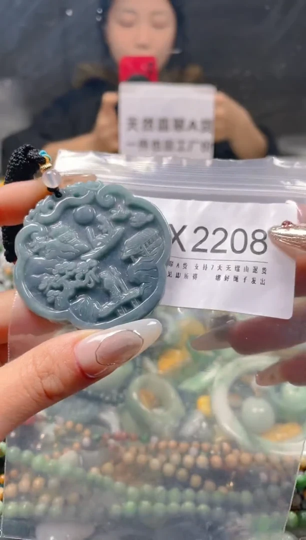 【闪购商品】翡翠颈饰未镶嵌/X/翡翠A货一图一物