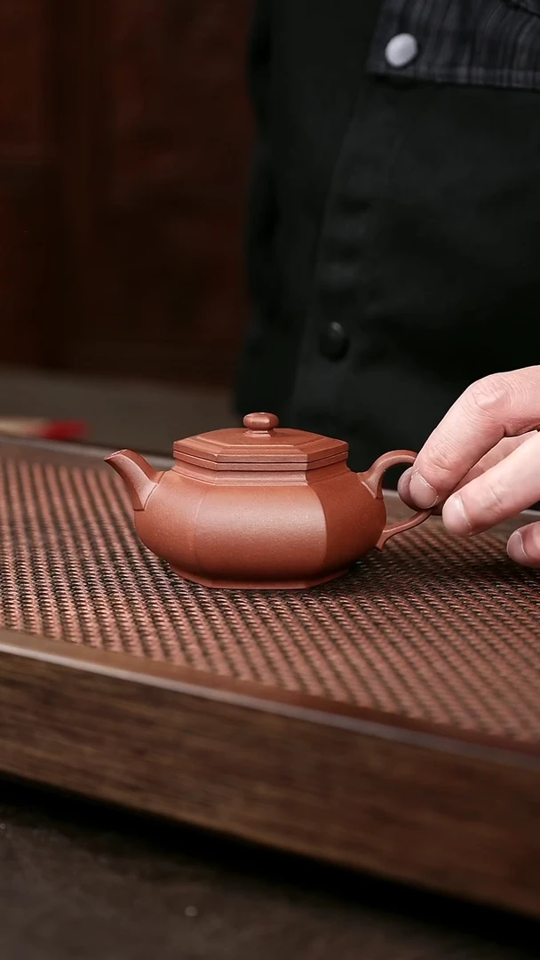 茶壶紫砂底槽清大彬六方