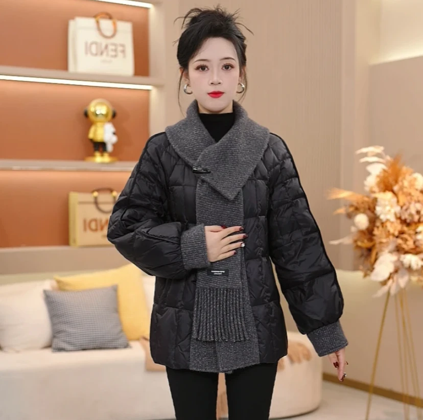 新品上新2025年秋冬时尚洋气保暖加厚显瘦羽绒服新款新中式宽松