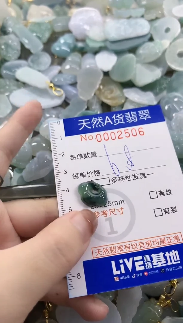 颈饰未镶嵌翡翠天然A货翡翠