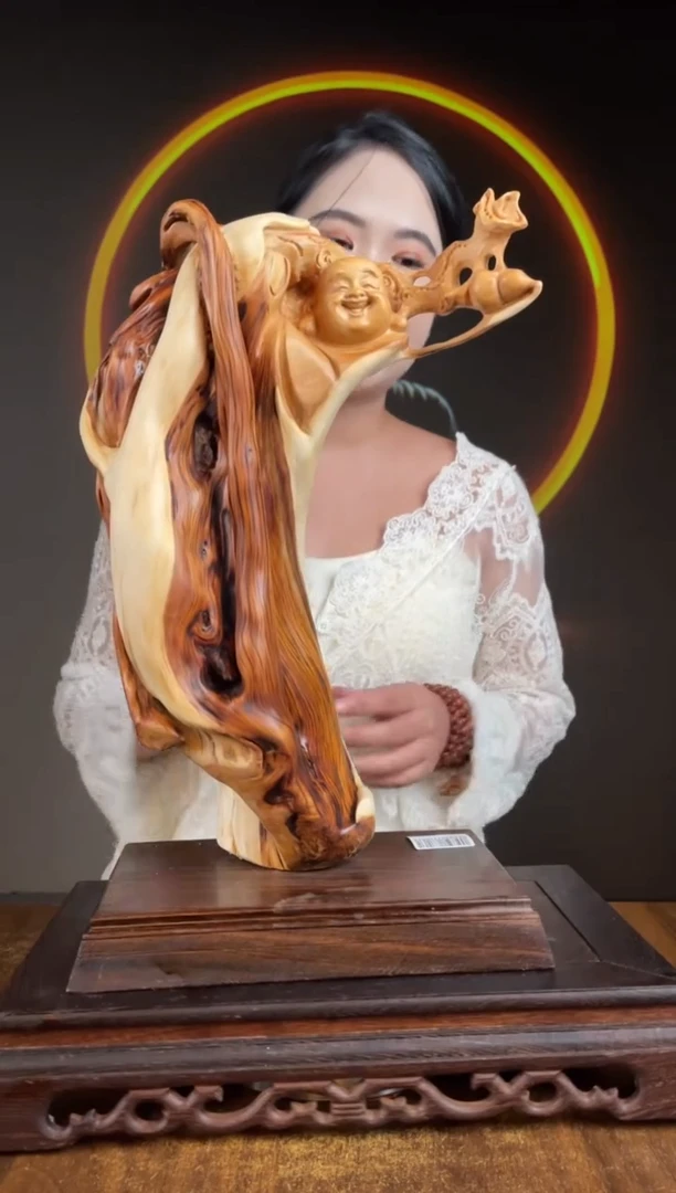 柏木（崖柏）手工摆件,先抢先得! 编号:170