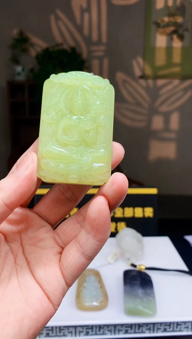 定制和田玉BOSS阳天然和田玉（拍一发一）