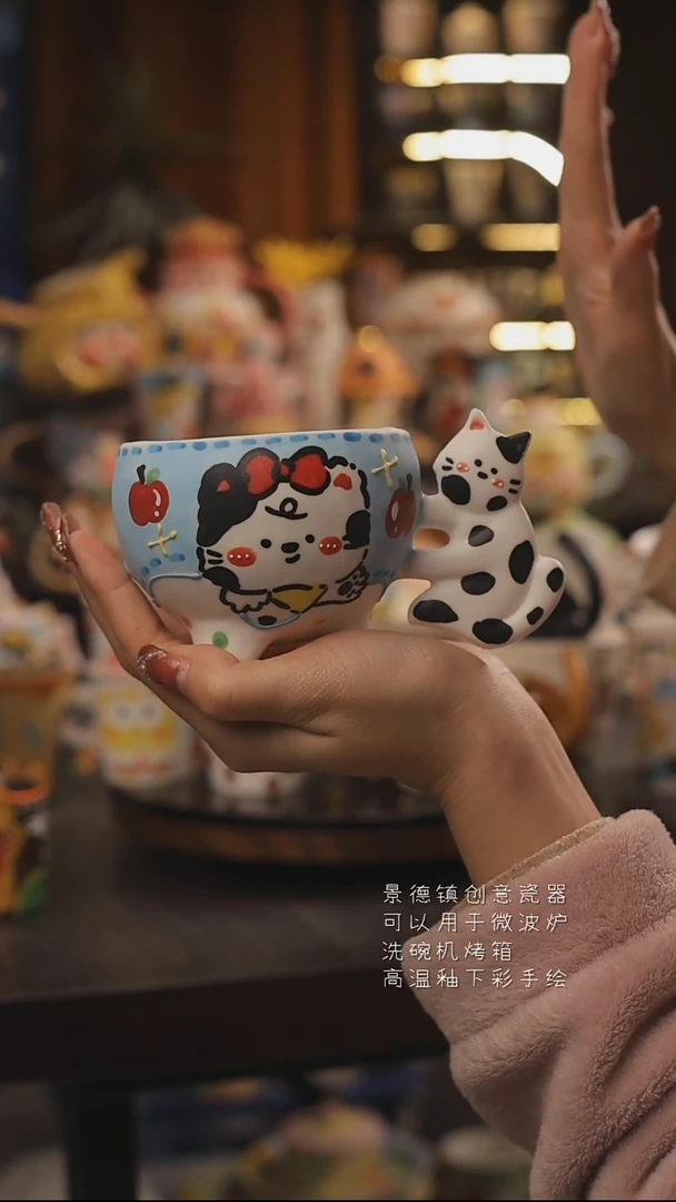 景德镇釉下彩绘设计师款式陶瓷